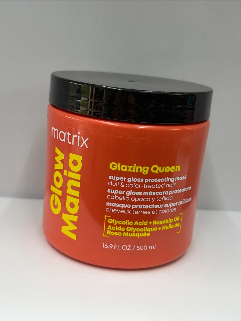 Matrix Glow Mania Glazing Queen Super Gloss Protecting Mask 16.9 oz New Unused